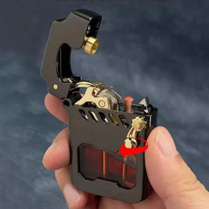 ZORRO Transparent Fuel Tank Lighter