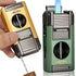 LUBINSKI 2 Torch Lighters Cigar V Cutter